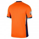 Günstige Fußballtrikots Niederlande Kinder Heimtrikot EURO 2024 Kurzarm
